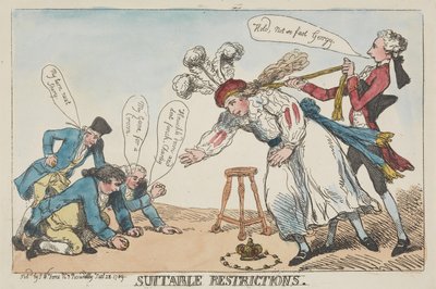 Odpowiednie ograniczenia autorstwa Thomas Rowlandson