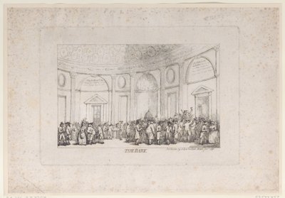 Bank autorstwa Thomas Rowlandson