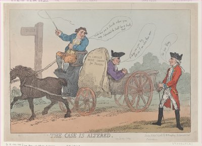 Sprawa jest zmieniona, [29 kwietnia 1784], wznowiona, [29 kwietnia 1784], wznowiona. autorstwa Thomas Rowlandson