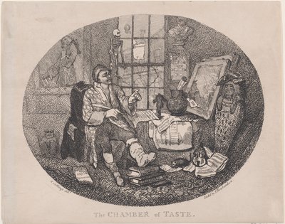 Izba Smaku, ca. 1785 r., ok. 1785 r. 1785. autorstwa Thomas Rowlandson
