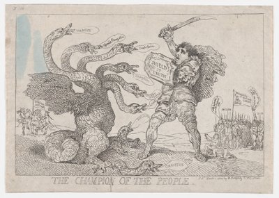 Czempion Ludu, 11 marca 1784 r., 11 marca 1784 r. autorstwa Thomas Rowlandson