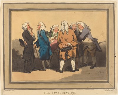 Konsultacja autorstwa Thomas Rowlandson