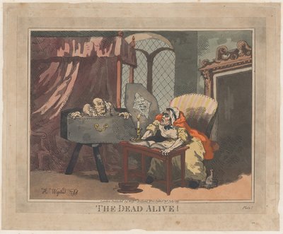 The Dead Alive!, lipiec 1795., lipiec 1795. autorstwa Thomas Rowlandson