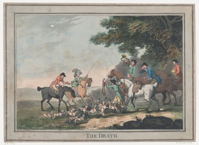 Śmierć, 1 lutego 1789., 1 lutego 1789. autorstwa Thomas Rowlandson