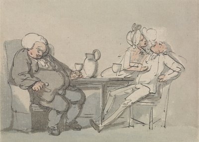 Doktor pokonał autorstwa Thomas Rowlandson