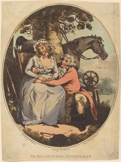 Zakochany Sportowiec autorstwa Thomas Rowlandson
