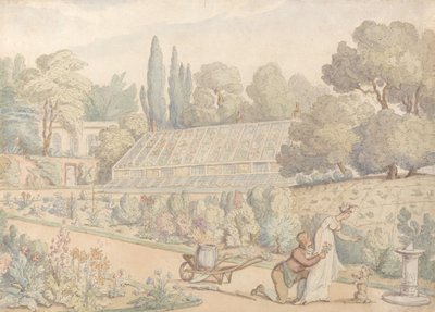 Dar ogrodnika autorstwa Thomas Rowlandson