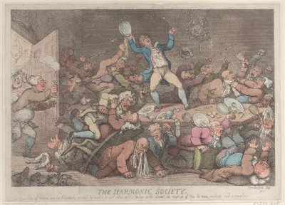 Towarzystwo Harmoniczne, 1810., 1810. autorstwa Thomas Rowlandson