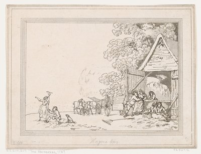 Sianokosy, 1787., 1787. autorstwa Thomas Rowlandson