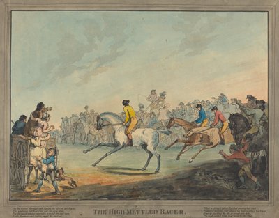 Zawodnik o wielkiej waleczności autorstwa Thomas Rowlandson