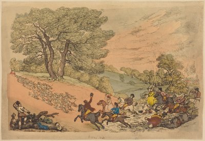 Polowanie autorstwa Thomas Rowlandson