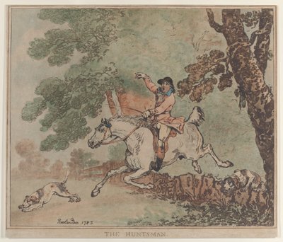 Łowca autorstwa Thomas Rowlandson
