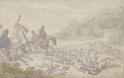 Zabójstwo autorstwa Thomas Rowlandson