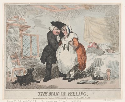 Człowiek uczuć, 25.11.1785., 25.11.1785. autorstwa Thomas Rowlandson