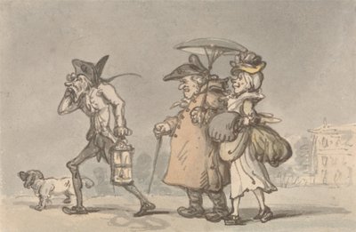 Nieszczęścia wsi autorstwa Thomas Rowlandson
