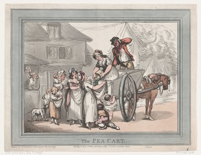 Wózek grochowy, 16 kwietnia 1788., 16 kwietnia 1788. autorstwa Thomas Rowlandson