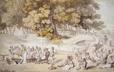 Piknik autorstwa Thomas Rowlandson