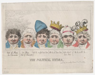 Hydra polityczna, 26 grudnia 1788 r., 26 grudnia 1788 r. autorstwa Thomas Rowlandson