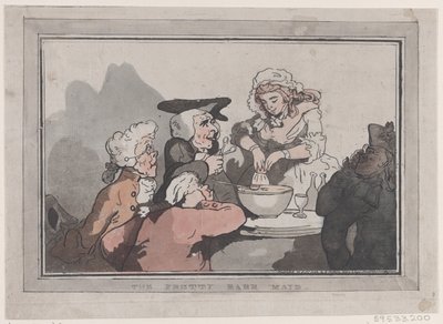 The Pretty Barr Maid, 20 października 1786., 20 października 1786. autorstwa Thomas Rowlandson