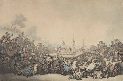 Walka o nagrodę autorstwa Thomas Rowlandson
