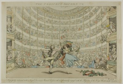 Perspektywa przed nami autorstwa Thomas Rowlandson