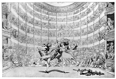 Perspektywa przed nami, 1791. autorstwa Thomas Rowlandson