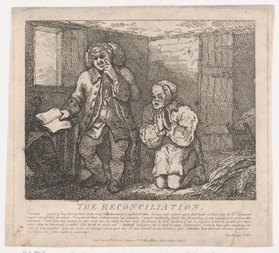 Pojednanie Malownicze piękności Boswell, część druga, 20 czerwca 1786, 20 czerwca 1786 autorstwa Thomas Rowlandson