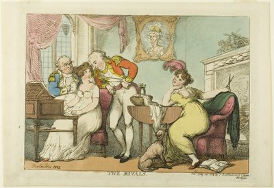 Rywale autorstwa Thomas Rowlandson