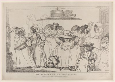 Magazyn uzupełniający, 1 stycznia 1786., 1 stycznia 1786. autorstwa Thomas Rowlandson
