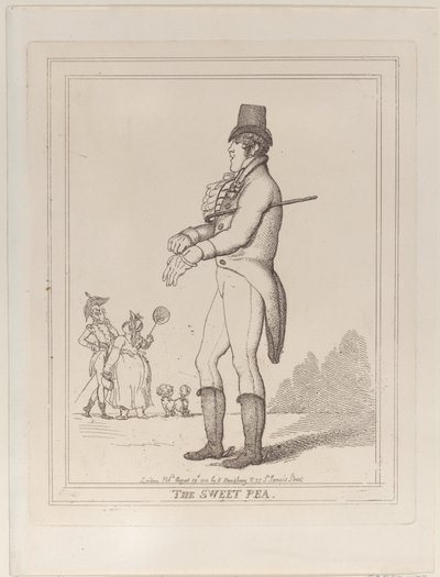 Groszek, 29 sierpnia 1812 r., 29 sierpnia 1812 r. autorstwa Thomas Rowlandson