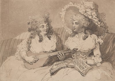 Syreny, 10 kwietnia 1787, 10 kwietnia 1787. autorstwa Thomas Rowlandson