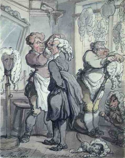 „Najgrubszy blok z trzech” autorstwa Thomas Rowlandson