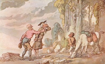 Zwiedzanie dr Syntax w poszukiwaniu malowniczych, XIX w., 1907 autorstwa Thomas Rowlandson