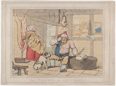 Triumf sentymentu, 15 stycznia 1787, 15 stycznia 1787. autorstwa Thomas Rowlandson