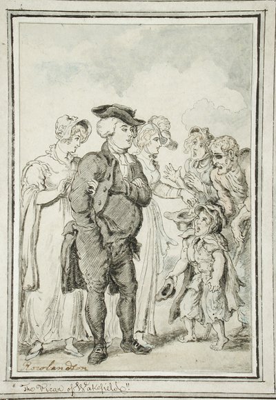 Wikariusz z Wakefield autorstwa Thomas Rowlandson