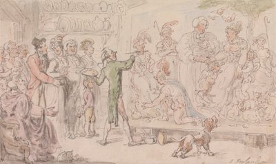 Wikariusz Wakefield: obraz rodzinny autorstwa Thomas Rowlandson