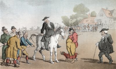Wikary sprzedający konia, ilustracja z 