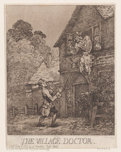 The Village Doctor, 8 czerwca 1774., 8 czerwca 1774. autorstwa Thomas Rowlandson