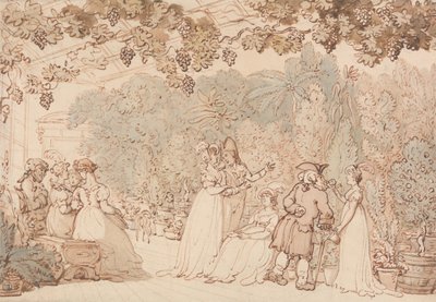 The Vinery autorstwa Thomas Rowlandson