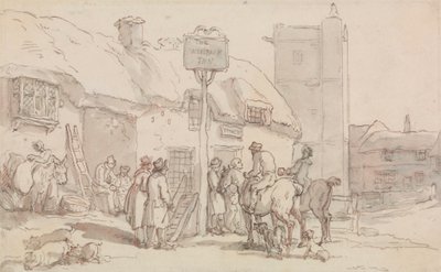 Zajazd Woolpack autorstwa Thomas Rowlandson