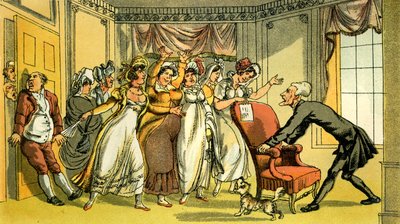 „Ogłoszenie dla żony” autorstwa Thomas Rowlandson