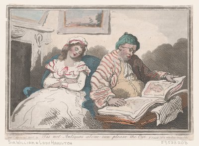 To nie antyki same w sobie mogą zadowolić oko, czyli inaczej smakuje, 20.11.1786., 20.11.1786. autorstwa Thomas Rowlandson