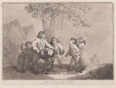 Za dużo na Żyda, 20 września 1785., 20 września 1785. autorstwa Thomas Rowlandson