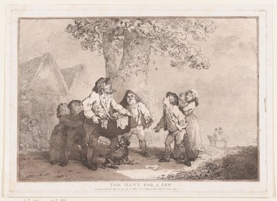 Za dużo na Żyda, 20 września 1785., 20 września 1785. autorstwa Thomas Rowlandson