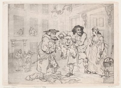 Ruch uliczny, 1791., 1791. autorstwa Thomas Rowlandson