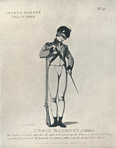Odkręć bagnet 3. ruch, 1798 1909 autorstwa Thomas Rowlandson