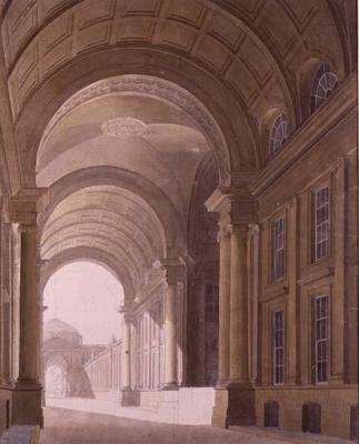 Most w Somerset House autorstwa Thomas Sandby