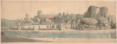 Widok na ogród autorstwa Thomas Sandby