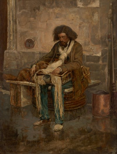 Ślepiec z Paryża autorstwa Thomas Satterwhite Noble