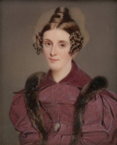 Portret damy, ca. 1835. autorstwa Thomas Seir Cummings